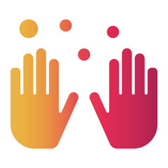 gloves Gradient icon