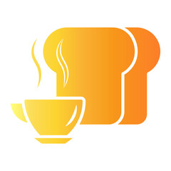 breakfast Gradient icon