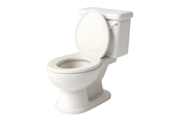 Clean ceramic fixture with an open lid, ready for use in a modern bathroom setting.