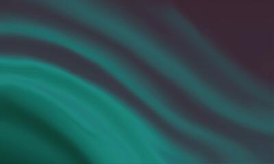 Obraz premium Green satin silk luxury material cloth background. Silk textured background.