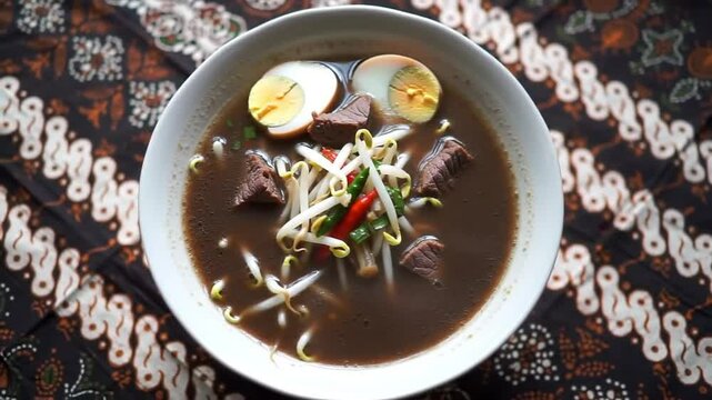 rawon in a bowl