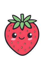 strawberry cartoon illustration