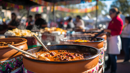 Spicy Flavors and Festive Vibes at a Chili Cook-Off in Mexico