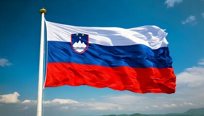 Slowenische Flagge