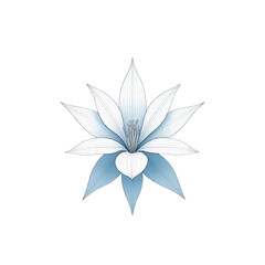 set of vector flowers