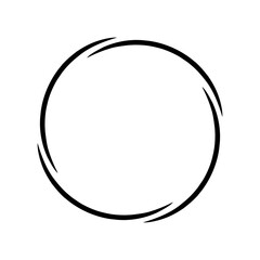 Swirling Vortex of Infinite Motion black swirling lines circle design
