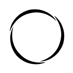 Swirling Vortex of Infinite Motion black swirling lines circle design