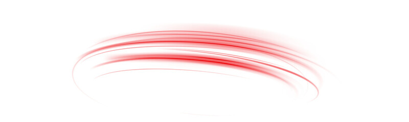 Glowing Red Laser Speed Trail PNG with Motion Blur and City Light Streaks. Futuristic Energy Lines on Red Background for Modern Technology Art, Sci-Fi Design or Abstract Overlays