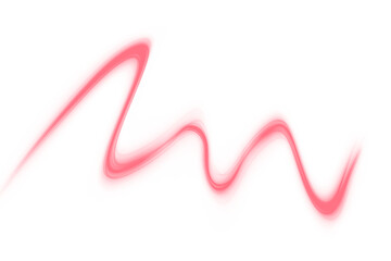Glowing Red Laser Speed Trail PNG with Motion Blur and City Light Streaks. Futuristic Energy Lines on Red Background for Modern Technology Art, Sci-Fi Design or Abstract Overlays