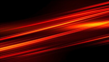 Red-orange flame streaks in high contrast dark background, motion effect