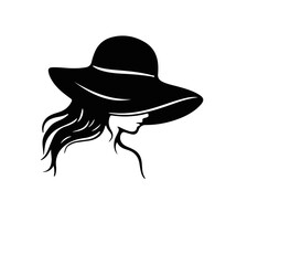 A LADY WITH COWBOY HAT