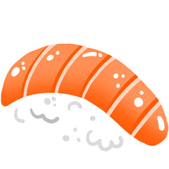 연어 초밥일러스트