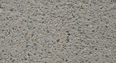 Exposed Aggregate Concrete Texture with Small Stones