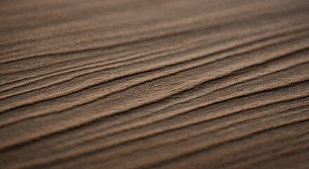 Fototapeta premium Close-up Texture of Dark Brown Wood Grain