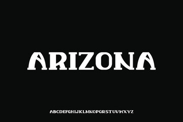 Display alphabet font vector design suitable for headline, poster, logo, magazine and many more