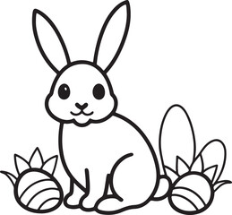 Obraz premium rabbit and carrot