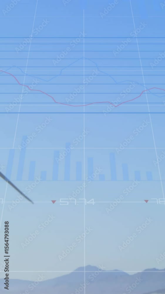 Poster animated video showcases data processing in wind turbine networks for green energy.