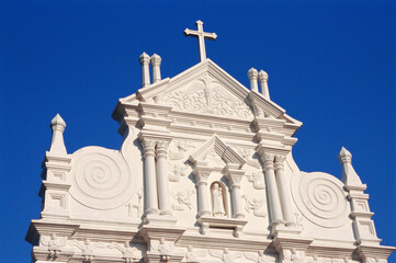 Obraz premium St Mary church, Kottayam Cheriapally, Kerala, India