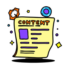 Vector Minimalist Geometric SVG Icon Set with Abstract Shapes and Flat Design Style in Bright Colors