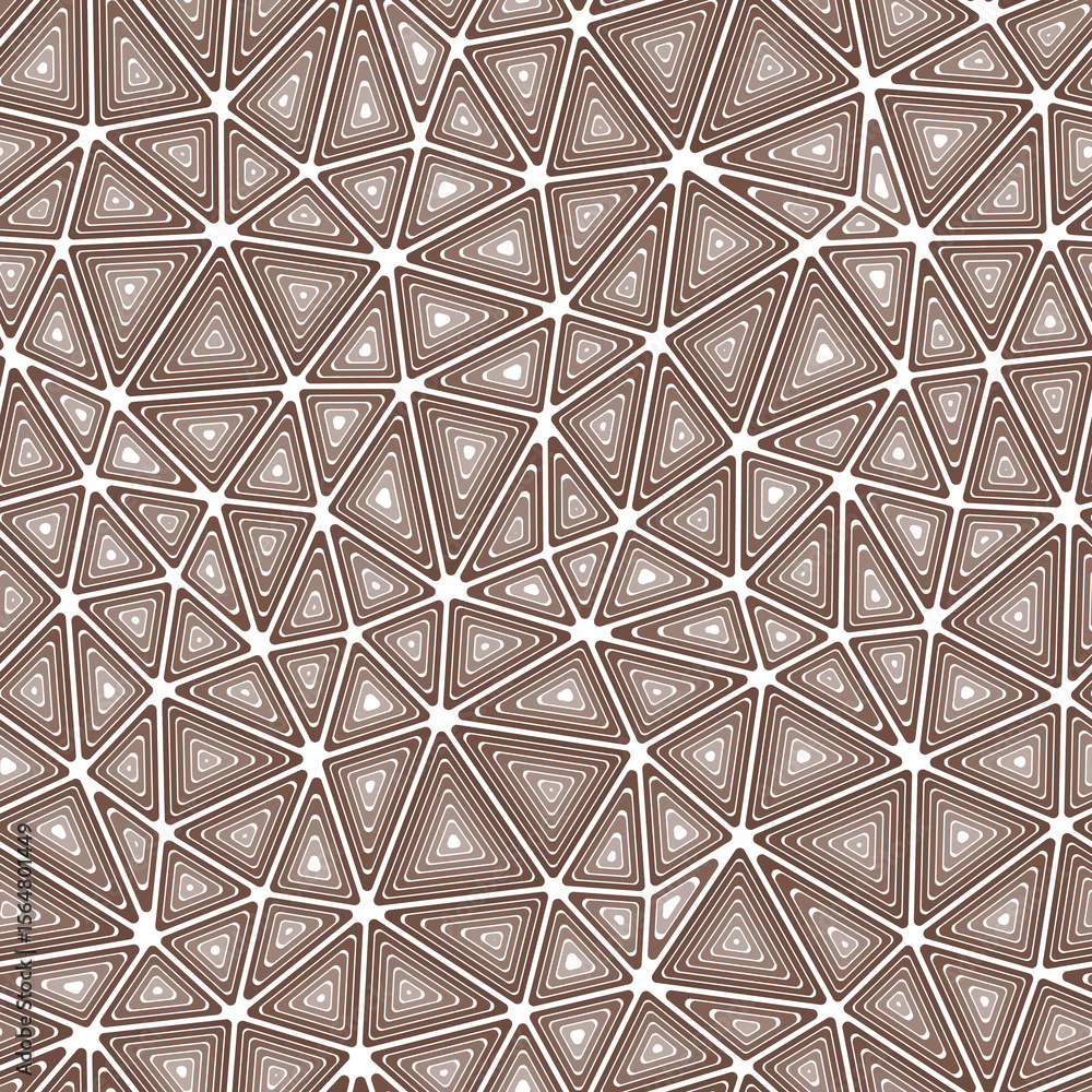 Poster background with triangles pattern. multiple repeated inner triangles. medium shape size. one tone co