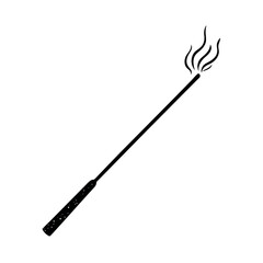 Incense Stick Silhouette