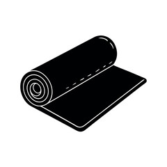 Yoga Mat Illustration