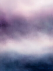 Obraz premium Deep violet and dark clouds abstract textured background with moody dreamy tones ai