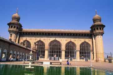 Mecca Masjid, Makkah Masjid, Hyderabad, Andhra Pradesh, Telangana, India