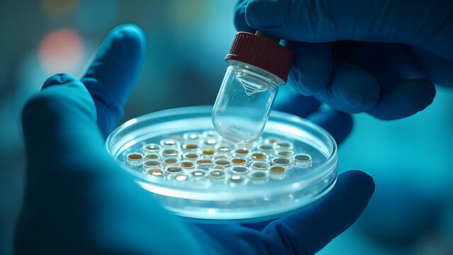 Filtration Membrane Positioning Over Biological Samples