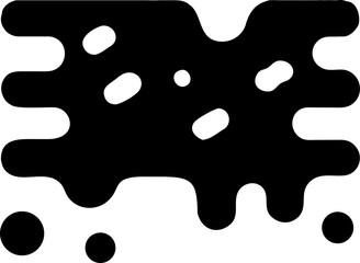 Seamless vector pattern of yellow cheese gears on a black background