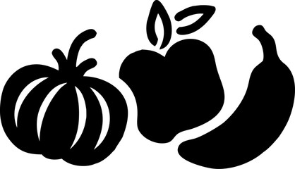 Here's a concise description, Ripe apple and pear vector illustrations for a healthy fruit design