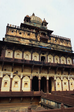 Raja Bir Singh Deo palace, Datia, Madhya Pradesh, India