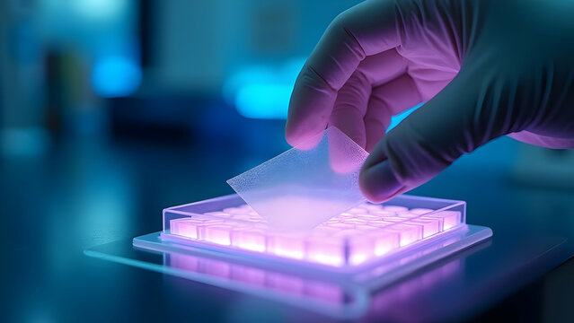 Optically Transparent Membrane for Spectroscopy