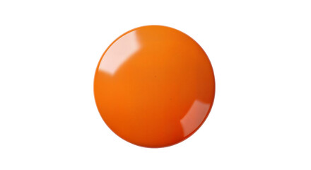 Orange can badge or magnet