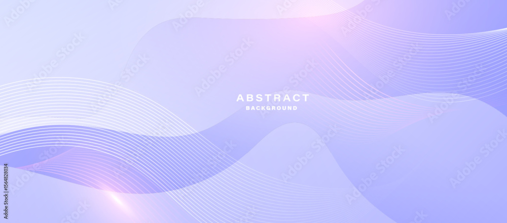 Poster abstract background with flowing white lines, smooth and modern gradient layout. vector illlustratio