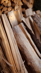 wooden beams, wooden logs, wood texture, wood grain, wood surface