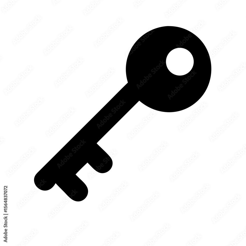 Poster key security access lock unlock privacy secret safe secure protection safety password keyhole key ic