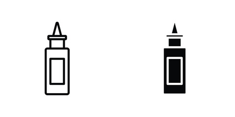 Glue icon Simple vector illustration for graphic and web design.