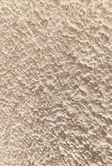 Rough Cream Colored Wall Plaster Texture Detail