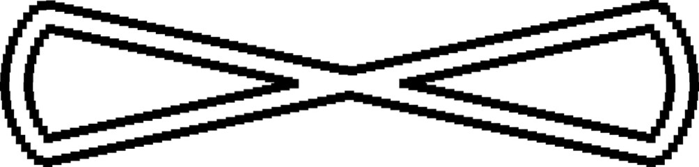 Triangle pixel geometric 8 bits