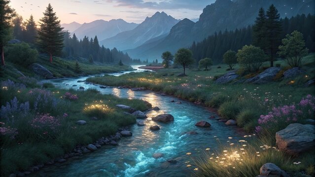 Reflections of the Unseen
Art of illusion
dream world 
imaginary world
