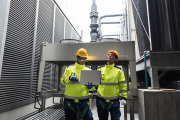 Industrial services. Repair and maintenance of water pipes network system. Team of engineer or...