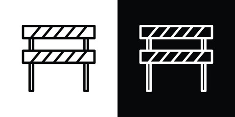 Barrier icon Logo. Vector Illustration. EPS Illustration.