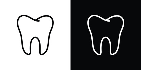 Tooth icon Logo. Vector Illustration. EPS Illustration.