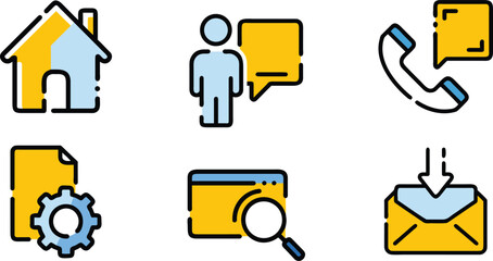 Creative Icons Pack - Modern EPS Vector Files for Apps, Web & Branding - Editable, Scalable, Minimalist Design