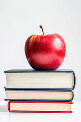 Apple School Books – Classic Education Symbol