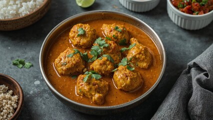 Savory kashmiri chicken curry for culinary enthusiasts