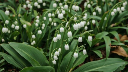Lily of the valley a beautiful spring bloom