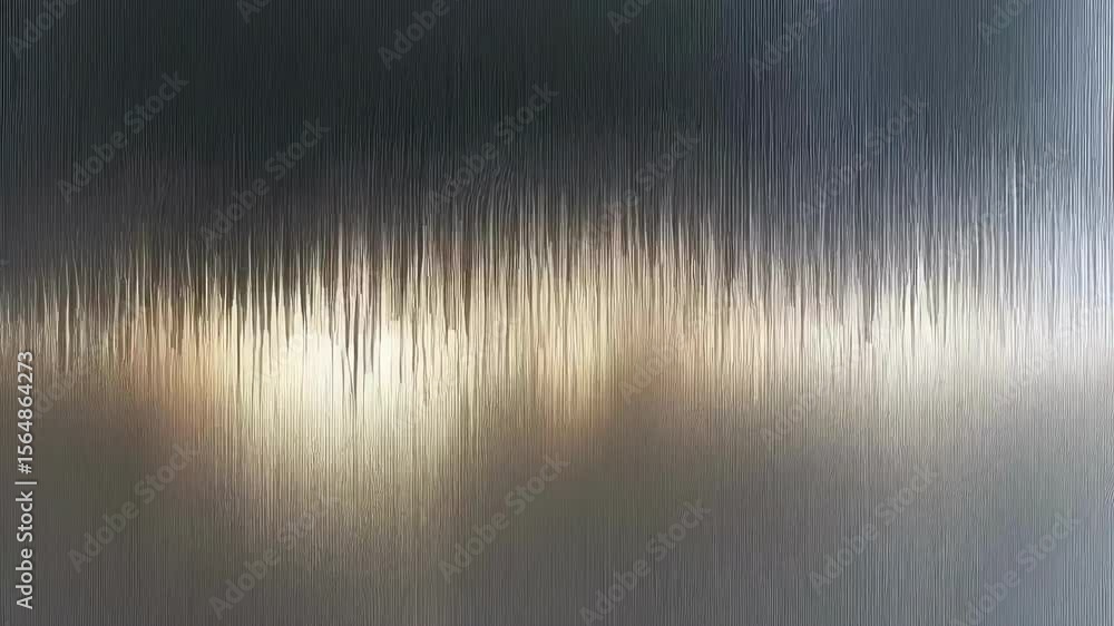 Poster an ethereal flash of vertical light radiates outward progressively pixelating into a grainy texture 