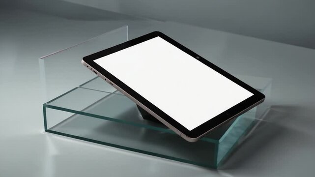 Tablet computer display mockup